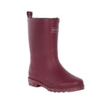 Rose foncé - Front - Regatta - Bottes de pluie FAIRWEATHER - Enfant