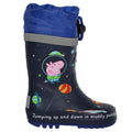 Bleu marine - Back - Regatta - Bottes de pluie - Enfant