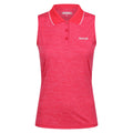 Rose fluo - Flamant rose - Front - Regatta - Polo TIMA - Femme