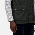 Kaki foncé - Close up - Regatta - Veste sans manches BANBURY - Homme