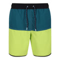 Vert kaki clair - Sarcelle - Front - Regatta - Short de bain BENICIO - Homme