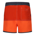 Rouge orangé - Orange flamboyant - Back - Regatta - Short de bain SERGIO - Enfant