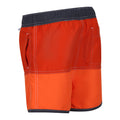 Rouge orangé - Orange flamboyant - Lifestyle - Regatta - Short de bain SERGIO - Enfant