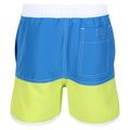 Bleu vif - Vert kaki clair - Back - Regatta - Short de bain SERGIO - Enfant