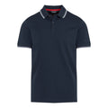 Bleu marine - Blanc - Front - Regatta - Polo TADEO - Homme