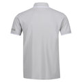 Gris argenté - Blanc - Back - Regatta - Polo TADEO - Homme