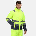 Jaune - Bleu marine - Side - Regatta - Veste isolée - Homme