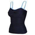 Bleu marine - Bleu clair - Side - Regatta - Haut de tankini ACEANA - Femme