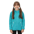 Turquoise clair - Side - Regatta - Veste softshell MAXWELL - Enfant