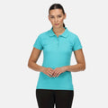 Turquoise vif - Side - Regatta - Polo SINTON - Femme