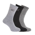 Gris marne - Front - Regatta - Chaussettes (lot de 3 paires) - Homme