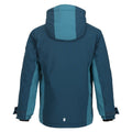 Bleu sarcelle sombre - Libellule - Back - Regatta - Veste imperméable HIGHTON - Enfant