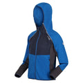 Bleu foncé - Bleu marine clair - Side - Regatta - Veste polaire PRENTON - Enfant