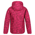 Rose foncé - Back - Regatta - Veste imperméable VOLCANICS - Enfant