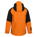 Orange vif - Noir - Back - Regatta - Veste imperméable HYDRATE - Enfant