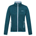 Bleu sarcelle foncé - Bleu pâle - Front - Regatta - Veste polaire NEWHILL - Femme