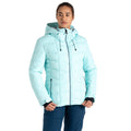 Turquoise pâle - Lifestyle - Dare 2B - Blouson de ski BLINDSIDE - Femme