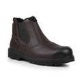 Marron foncé - Front - Regatta - Bottines - Homme