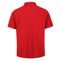 Rouge classique - Back - Regatta - Polo PRO 65-35 - Homme