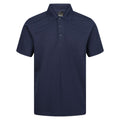 Bleu marine - Front - Regatta - Polo PRO 65-35 - Homme