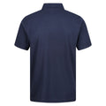 Bleu marine - Back - Regatta - Polo PRO 65-35 - Homme