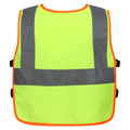 Jaune fluo - Back - Regatta - Tabard - Enfant