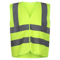 Jaune fluo - Front - Regatta - Gilet haute visibilité - Enfant