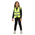 Jaune fluo - Lifestyle - Regatta - Gilet haute visibilité - Enfant