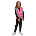 Rose fluo - Lifestyle - Regatta - Gilet haute visibilité - Enfant