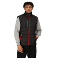 Noir - Rouge classique - Side - Regatta - Veste sans manches NAVIGATE - Homme