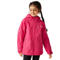 Rose fluo - Lifestyle - Regatta - Veste imperméable CALDERDALE - Enfant