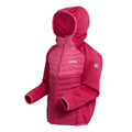 Rose fluo - Flamant rose - Side - Regatta - Veste hybride KIELDER - Enfant