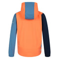 Orange - Bleu pâle - Back - Dare 2B - Veste softshell CHEER - Enfant