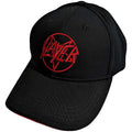 Noir - Rouge - Front - Slayer - Casquette de baseball