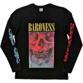 Noir - Front - Baroness - T-shirt SKULL TOUR - Adulte