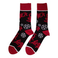 Noir - Rouge - Back - Slayer - Chaussettes - Adulte