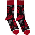 Noir - Rouge - Front - Slayer - Chaussettes - Adulte