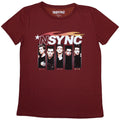 Rouge - Front - NSYNC - T-shirt - Femme