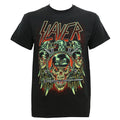 Noir - Front - Slayer - T-shirt PREY WITH BACKGROUND - Adulte