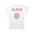 Blanc - Back - The Beatles - T-shirt BUDOKAN SET LIST - Adulte