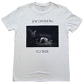 Blanc - Front - Joy Division - T-shirt CLASSIC CLOSER - Adulte