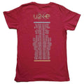 Bordeaux - Back - U2 - T-shirt I+E TOUR DATES - Adulte