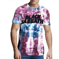 Bleu - Rouge - Side - Black Sabbath - T-shirt - Adulte