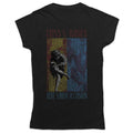 Noir - Front - Guns N Roses - T-shirt USE YOUR ILLUSION - Femme