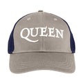 Gris - Bleu marine - Side - Queen - Casquette de baseball - Adulte