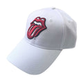 Blanc - Front - The Rolling Stones - Casquette de baseball - Adulte