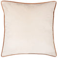 Beige - Rouge orangé - Front - Riva Home - Housse de coussin MERIDIAN