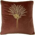 Marron - Front - Furn - Housse de coussin