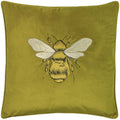 Olive - Front - Paoletti - Housse de coussin HORTUS BEE