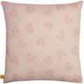 Rose pâle - Bleu sarcelle - Back - Furn - Housse de coussin BE KIND